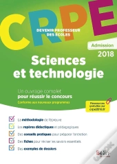 Crpe ; Devenir Professeur Des Écoles : Sciences Et Technologie (Édition 2018)