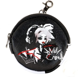 Capa do artigo Cruella de Vil Diva Porta-moedas Cookie, Preta