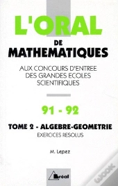 Crus 1991-92 De Mathematiques