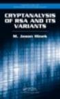 Cryptanalysis Of Rsa And Its Variants - Preview