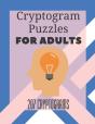 Cryptogram Puzzles For Adults - Preview