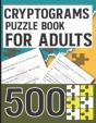 Cryptograms Puzzle Book For Adults 500 - Preview