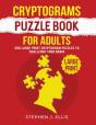 Cryptograms Puzzle Book For Adults - 500 Large Print Cryptogram Puzzles To Challenge Your Brain - Preview