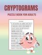 Cryptograms Puzzle Book For Adults - Preview