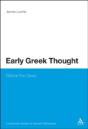 Csap Early Greek Thought - Preview