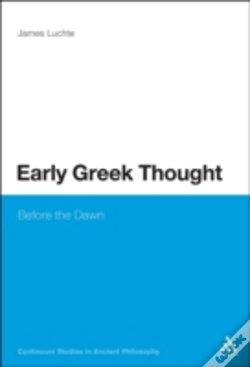 Capa do artigo Csap Early Greek Thought