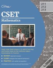 Cset Mathematics Study Guide