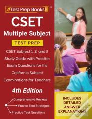 Cset Multiple Subject Test Prep