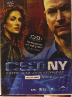 Capa do artigo Csi N.Y. 3ª Série - 1ª Parte (DVD-Vídeo)