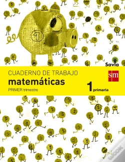 Capa do artigo Cuaderno De Matemáticas. 1 Primaria, 1 Trimestre. Savia