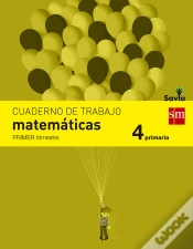 Capa do artigo Cuaderno De Matemáticas. 4 Primaria, 1 Trimestre. Savia
