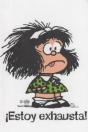 Cuaderno Mafalda Estoy Exhausta   - Preview
