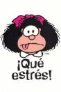 Cuaderno Mafalda Que Estres (Grande)  - Preview