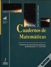 Capa do artigo Cuadernos De Matemáticas. Cuadernos De Ejercicios Para Refuerzo Y Profundización 2.º Ciclo E.S.O