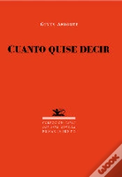 Capa do artigo Cuanto Quise Decir