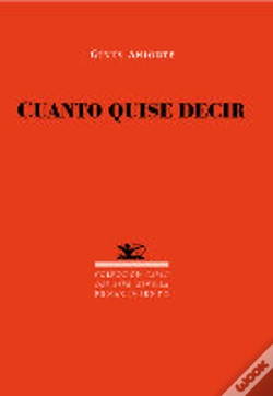 Capa do artigo Cuanto Quise Decir