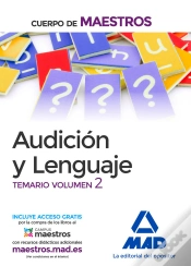 Capa do artigo Cuerpo De Maestros Audicion Y Lenguaje. Temario Volumen 2 
