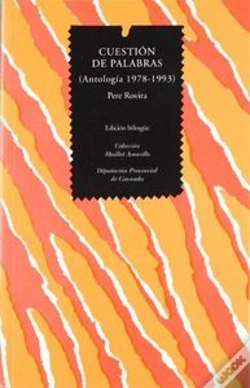 Capa do artigo Cuestion De Palabras Antologia(1978-1993)