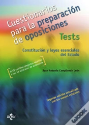 Capa do artigo Cuestionarios Para La Preparación De Oposiciones Tests