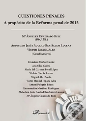 Capa do artigo Cuestiones Penales. A Propósito De La Reforma Penal De 2015