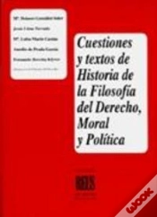 Capa do artigo Cuestiones Y Textos De Historia De La Filosof¡A Del Derecho Moral Y Pol¡Tica