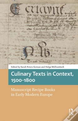 Capa do artigo Culinary Texts In Context, 1500â€“1800