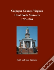Capa do artigo Culpeper County, Virginia Deed Book Abstracts, 1785-1786