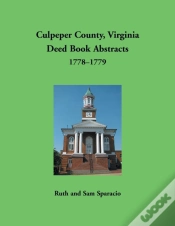 Capa do artigo Culpeper County, Virginia Deed Book Abstracts,1778-1779
