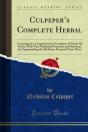 Culpeper'S Complete Herbal - Preview