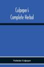 Culpeper'S Complete Herbal - Preview