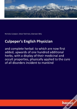 Capa do artigo Culpeper'S English Physician