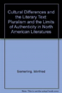 Cultural Differences And The Literary Text - Preview