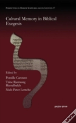 Capa do artigo Cultural Memory In Biblical Exegesis