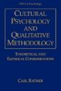 Cultural Psychology And Qualitative Methodology - Preview
