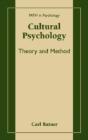 Cultural Psychology - Preview