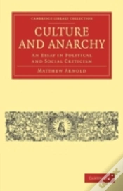 Capa do artigo Culture And Anarchy