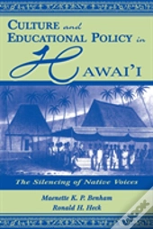 Culture And Educational Policy In Hawai'I