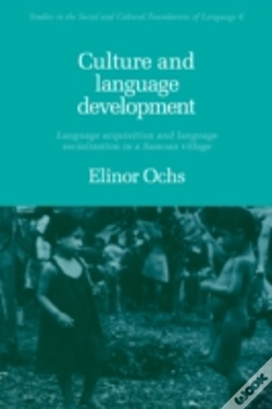 Capa do artigo Culture And Language Development