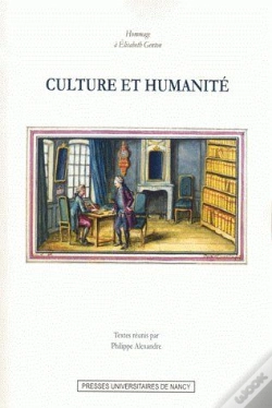 Capa do artigo Culture Et Humanité ; Hommage À Elisabeth Genton