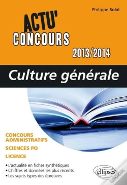 Capa do artigo Culture Generale 2013-2014