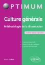 Culture Générale - Méthodologie De La Dissertation - 2e Édition Revue Et Augmentée - Preview