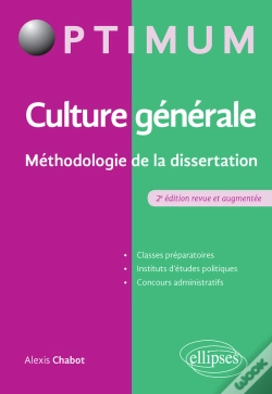 Capa do artigo Culture Générale - Méthodologie De La Dissertation - 2e Édition Revue Et Augmentée