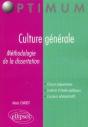 Culture Generale ; Methodologie De La Dissertation - Preview