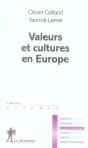 Cultures Et Valeurs En Europe - Preview