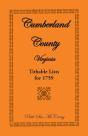Cumberland County, Virginia Tithable Lists For 1759 - Preview