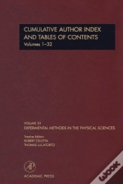 Capa do artigo Cumulative Author Index And Tables Of Contents Volumes1-32