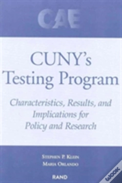 Capa do artigo Cuny'S Testing Program