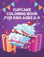 Cupcake Coloring Book For Kids Ages 2-4 - Preview