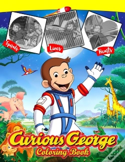 Capa do artigo Curious George Lines Spirals Hearts Coloring Book