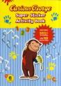 Curious George Super Sticker Activity Bk - Preview
